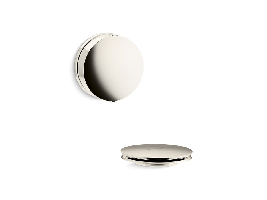 KOHLER K-T37392 PureFlo Rotary-turn bath drain trim, vibrant polished nickel