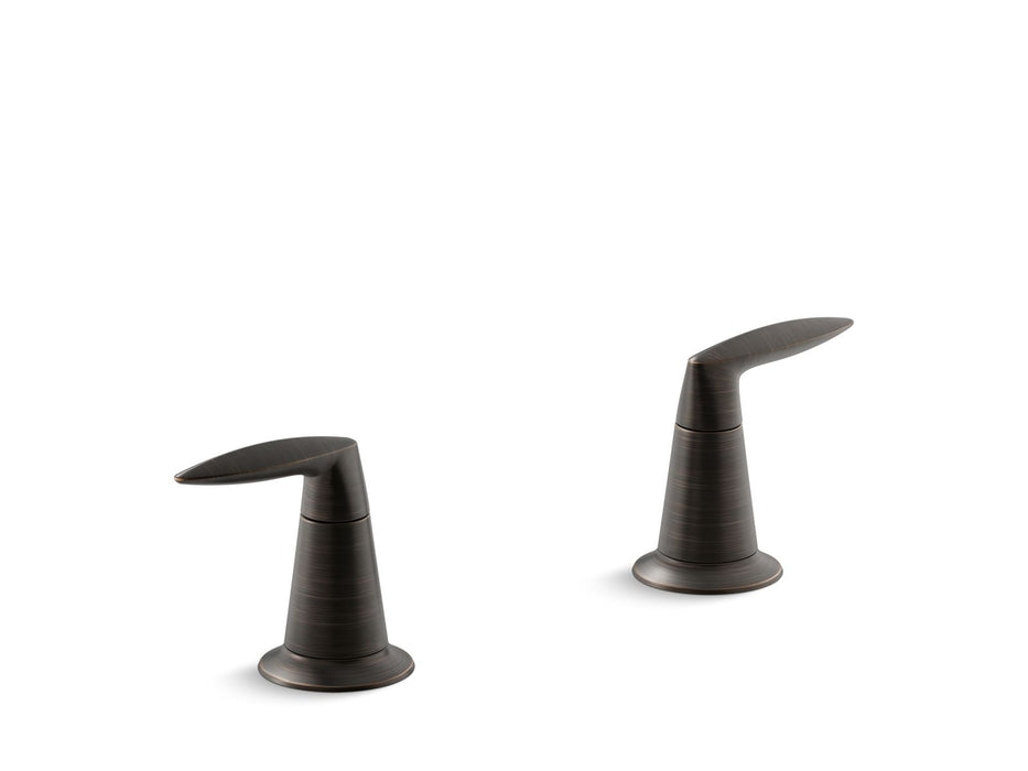 KOHLER K-T45119-4 Alteo Deck-mount bath faucet handle trim, oil rubbed bronze