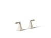 KOHLER K-T467-4V Memoirs Deck-mount bath faucet handle trim, vibrant brushed nickel