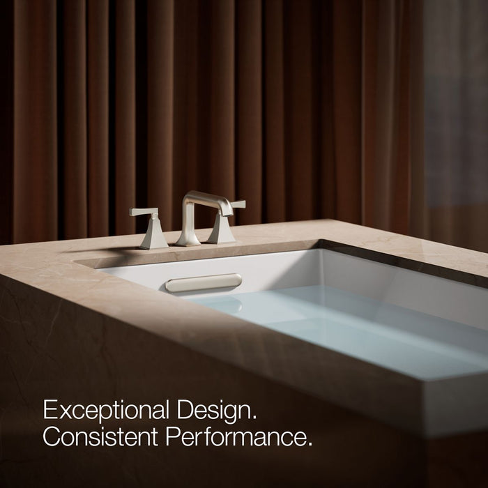 KOHLER K-T467-4V Memoirs Deck-mount bath faucet handle trim, vibrant brushed nickel - view 5