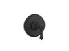 KOHLER K-T72769-4 Artifacts MasterShower temperature control valve trim with lever handle, matte black