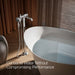 KOHLER K-T72790-9M Artifacts Floor-mount bath filler trim with handshower, polished chrome - view 4