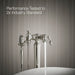 KOHLER K-T72790-9M Artifacts Floor-mount bath filler trim with handshower, vibrant polished nickel - view 4