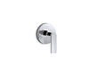 KOHLER K-T73140-4 Composed MasterShower transfer valve trim with lever handle, polished chrome
