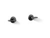 KOHLER K-T77981-4 Components Wall-mount bathroom sink faucet Lever handle trim, matte black