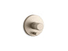 KOHLER K-T78016-8 Components Rite-Temp valve trim with Oyl handle and diverter, vibrant brushed bronze