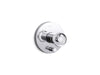 KOHLER K-T78016-9 Components Rite-Temp valve trim with Industrial handle and diverter, polished chrome