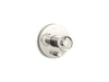 KOHLER K-T78016-9 Components Rite-Temp valve trim with Industrial handle and diverter, vibrant polished nickel