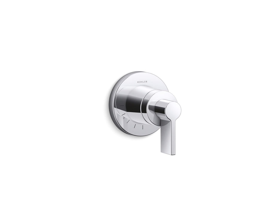 KOHLER K-T78025-4 Components MasterShower volume control valve trim with Lever handle