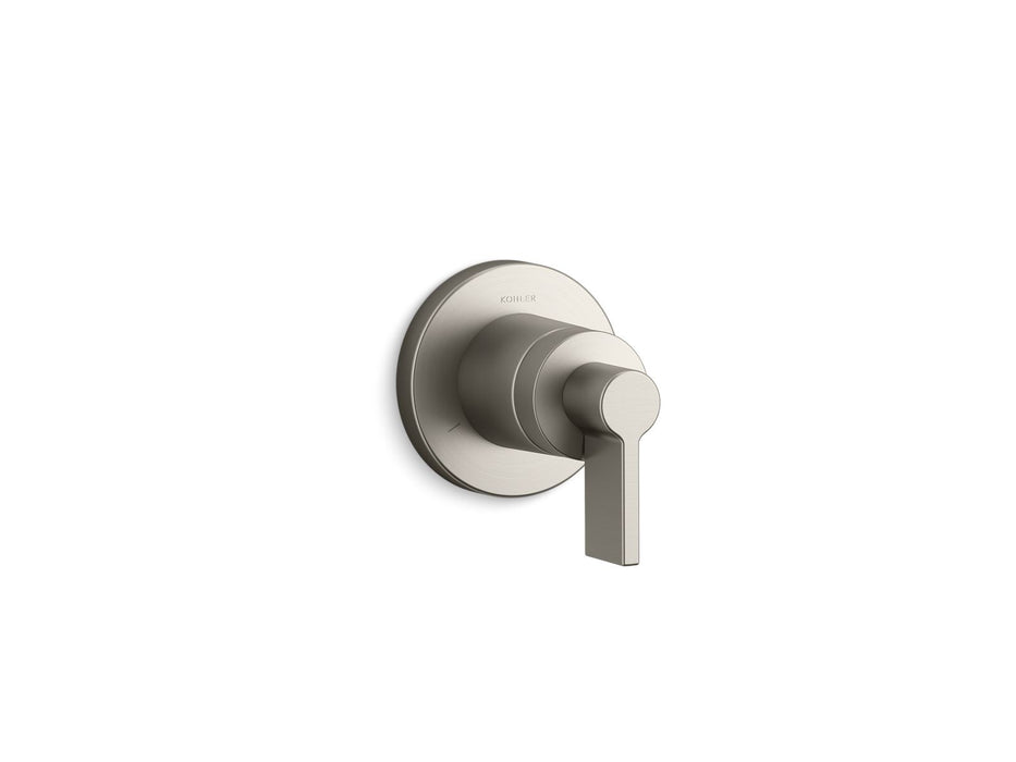 KOHLER K-T78026-4 Components MasterShower transfer valve trim with lever handle, vibrant brushed nickel
