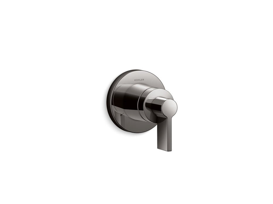 KOHLER K-T78026-4 Components MasterShower transfer valve trim with lever handle, vibrant titanium