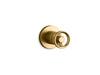 KOHLER K-T78026-9 Components MasterShower transfer valve trim with Industrial handle, vibrant brushed moderne brass