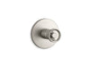 KOHLER K-T78027-9 Components MasterShower temperature control valve trim with Industrial handle, vibrant brushed nickel