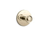 KOHLER K-T78027-9 Components MasterShower temperature control valve trim with Industrial handle, vibrant french gold