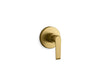 KOHLER K-T97025-4 Avid MasterShower volume control valve trim, vibrant brushed moderne brass