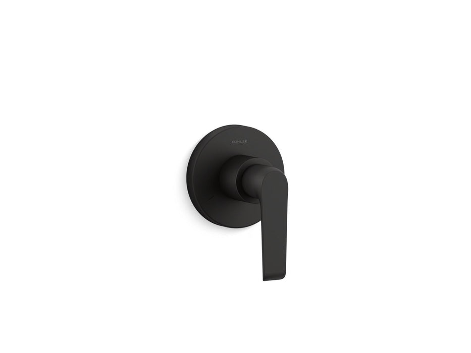 KOHLER K-T97026-4 Avid MasterShower transfer valve trim, matte black