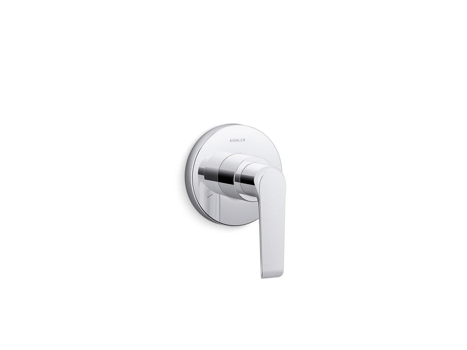KOHLER K-T97026-4 Avid MasterShower transfer valve trim, polished chrome