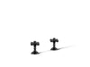 KOHLER K-T98071-3 Artifacts Deck-mount bath faucet handle trim with Cross design, matte black