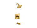 Vibrant Brushed Moderne Brass