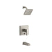 KOHLER K-T99763-4 Honesty Rite-Temp bath and shower trim kit with push-button diverter, 2.5 gpm, vibrant brushed nickel