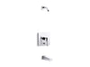 KOHLER K-T99763-4L Honesty Rite-Temp bath and shower trim kit with push-button diverter, without showerhead, polished chrome