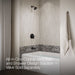 KOHLER K-TLS35322-4 Elate Rite-Temp bath and shower trim kit, without showerhead, matte black - view 3