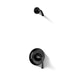 KOHLER K-TLS35938-4 Buckley Rite-Temp shower trim kit, without showerhead, matte black - view 4