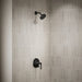 KOHLER K-TLS35943-4 Buckley Rite-Temp shower trim kit with push-button diverter, without showerhead, matte black - view 3