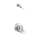 KOHLER K-TLS35943-4 Buckley Rite-Temp shower trim kit with push-button diverter, without showerhead, polished chrome