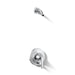 KOHLER K-TLS35943-4 Buckley Rite-Temp shower trim kit with push-button diverter, without showerhead, polished chrome - view 4