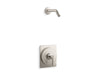 KOHLER K-TLS38264-4 Castia Rite-Temp® Shower Trim Kit, Without Showerhead, Vibrant Polished Nickel - 3/4 view of product