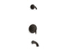 KOHLER K-TLS45104-4 Alteo Rite-Temp bath and shower trim kit, without showerhead, oil rubbed bronze