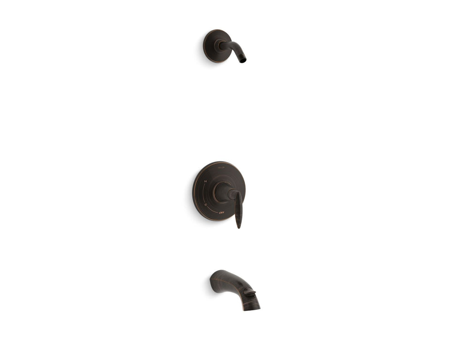 KOHLER K-TLS45104-4 Alteo Rite-Temp bath and shower trim kit, without showerhead, oil rubbed bronze