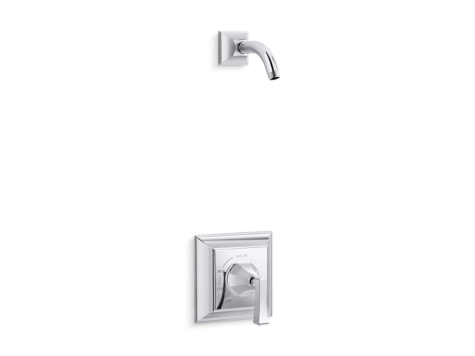 KOHLER K-TLS462-4V Memoirs Rite-Temp shower trim kit, without showerhead, polished chrome