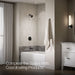 KOHLER K-TLS97074-4 Pitch Rite-Temp bath and shower trim kit, without showerhead, matte black - view 3