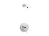 KOHLER K-TLS97077-4 Pitch Rite-Temp shower trim kit, without showerhead, polished chrome