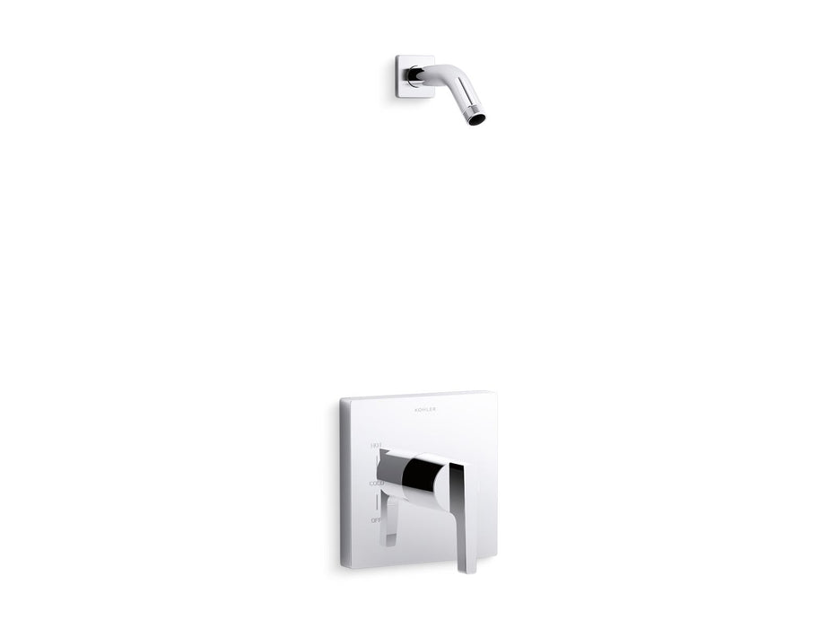 KOHLER K-TLS99764-4 Honesty Rite-Temp shower trim kit, without showerhead, polished chrome