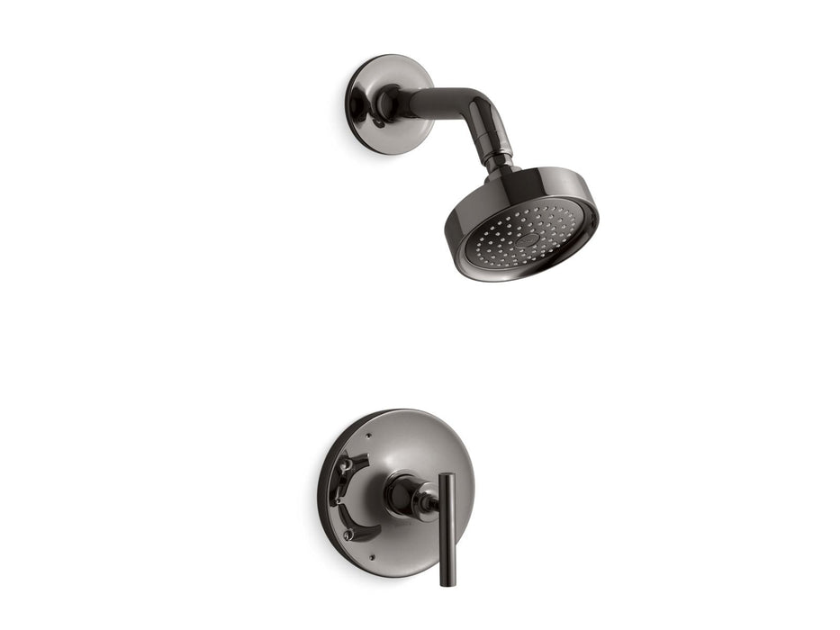 KOHLER K-TS14422-4 Purist Rite-Temp shower trim kit with lever handle, 2.5 gpm, vibrant titanium