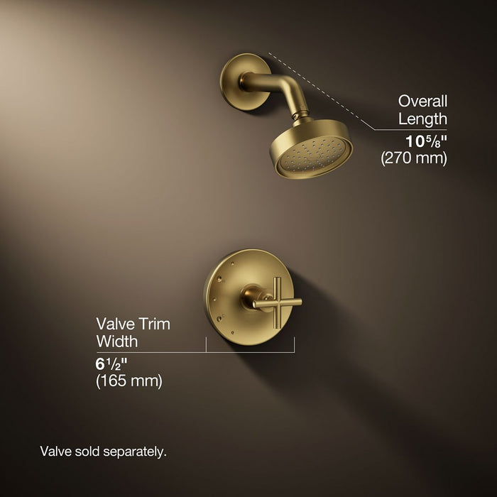3/4 view of product with dimensions