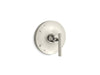 KOHLER K-TS14423-4 Purist Rite-Temp valve trim with lever handle, vibrant polished nickel