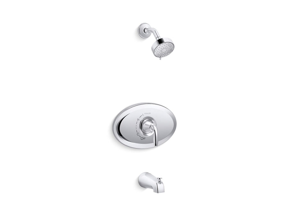 KOHLER K-TS21948-4G Remodel Rite-Temp bath and shower trim kit, 1.75 gpm, polished chrome