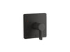 KOHLER K-TS23501-4 Parallel Rite-Temp shower valve trim, matte black