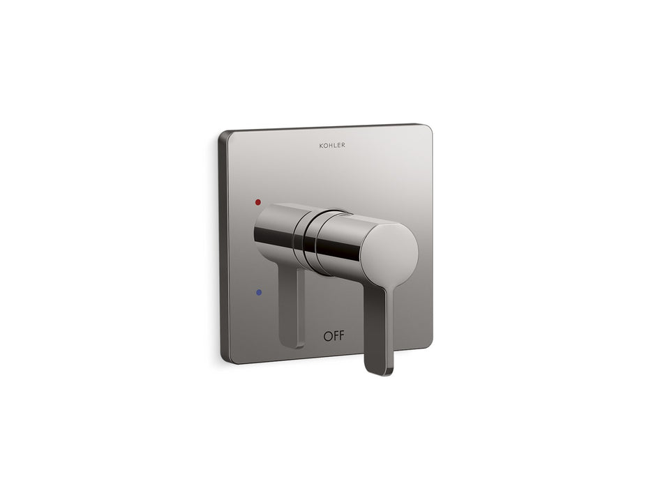 KOHLER K-TS23501-4 Parallel Rite-Temp shower valve trim, titanium