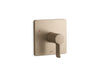 KOHLER K-TS23501-4 Parallel Rite-Temp shower valve trim, vibrant brushed bronze