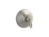 KOHLER K-TS23948-4 Bellera Rite-Temp valve trim, vibrant brushed nickel