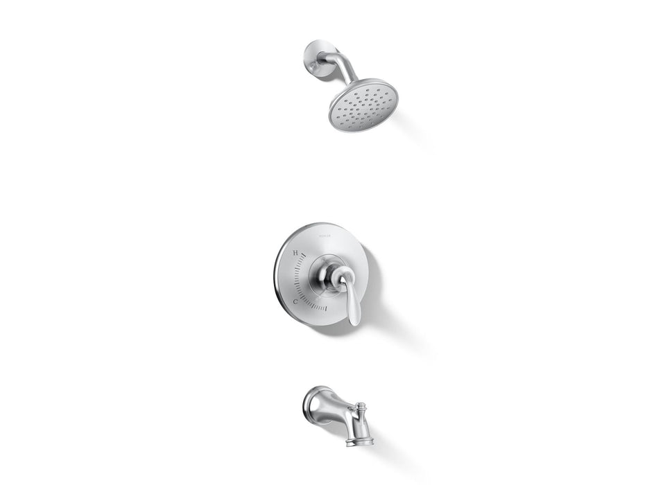 KOHLER K-TS27381-4G Bellera Rite-Temp bath and shower trim kit, 1.75 gpm, polished chrome