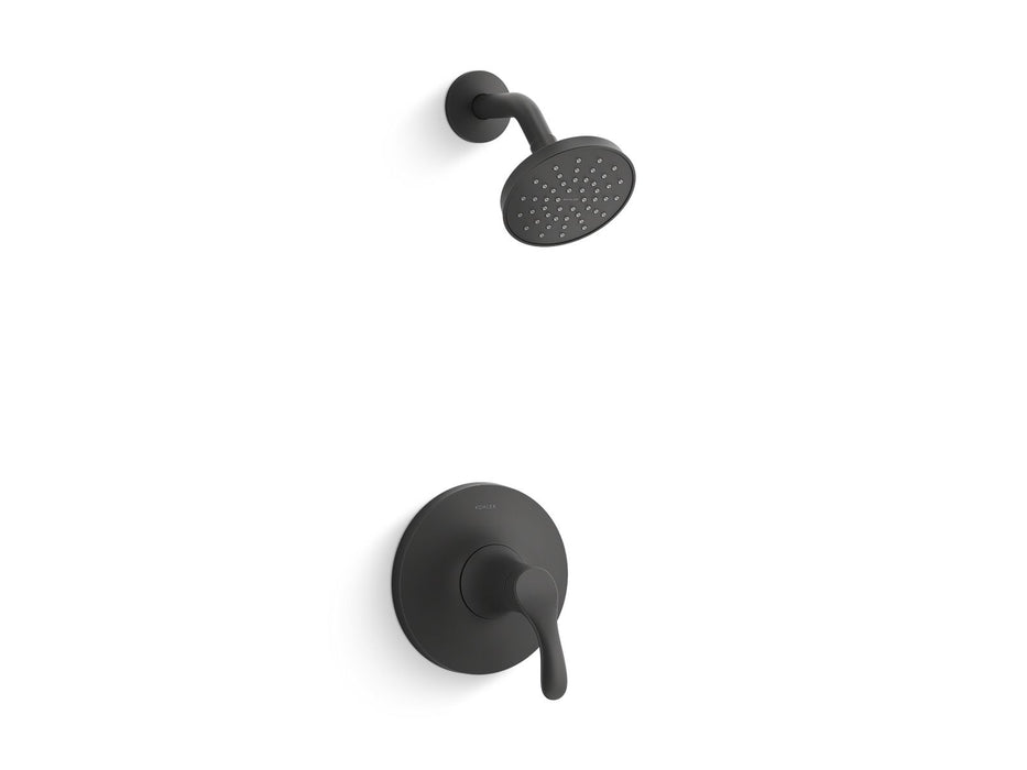 KOHLER K-TS27392-4G Simplice Rite-Temp shower trim kit, 1.75 gpm, matte black