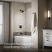 KOHLER K-TS27403-4 Riff Rite-Temp bath and shower trim kit, 2.5 gpm, matte black - view 5