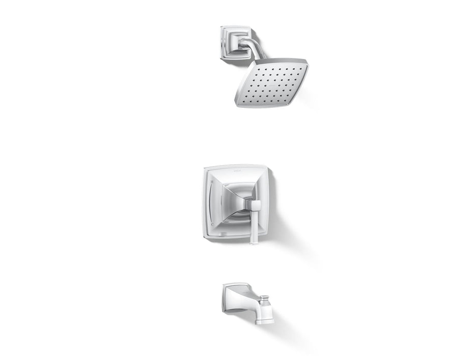 KOHLER K-TS27403-4G Riff Rite-Temp bath and shower trim kit, 1.75 gpm, polished chrome