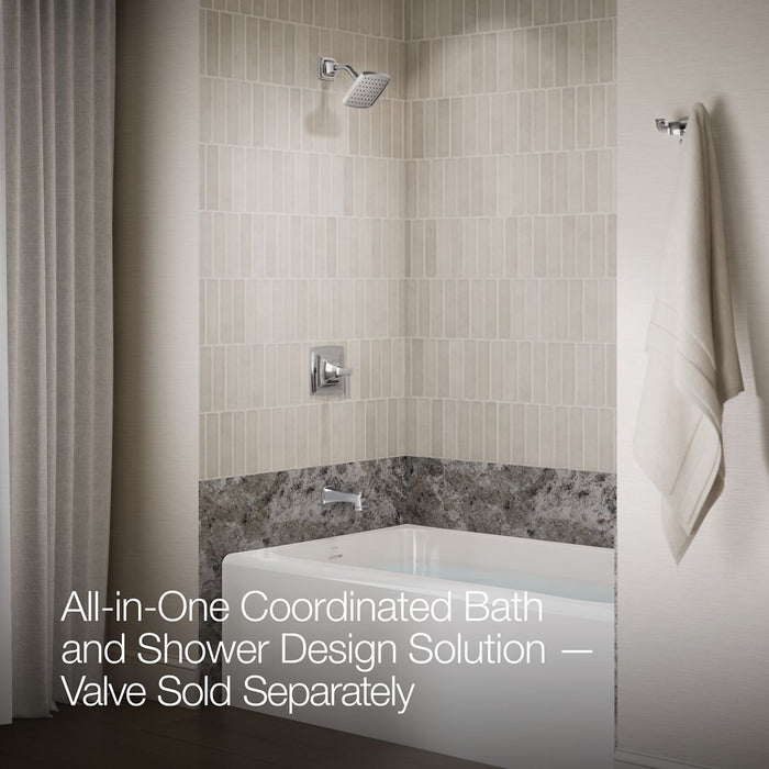 KOHLER K-TS27403-4G Riff Rite-Temp bath and shower trim kit, 1.75 gpm, polished chrome - view 4